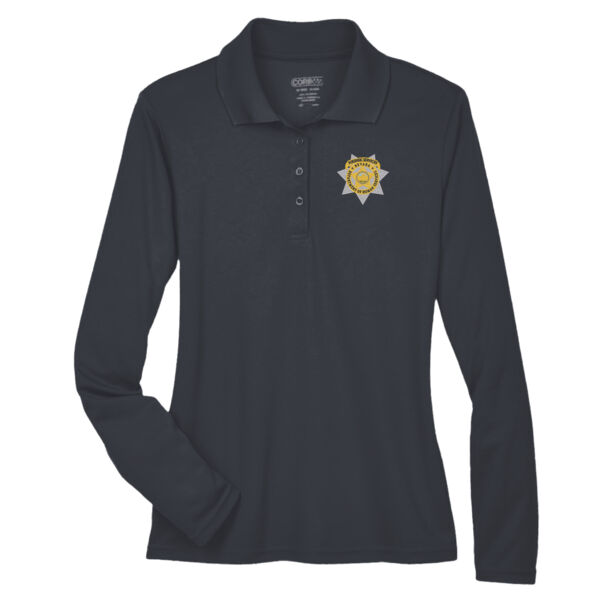 Law Enforcement Staff Performance LS Piqué Polo Thumbnail