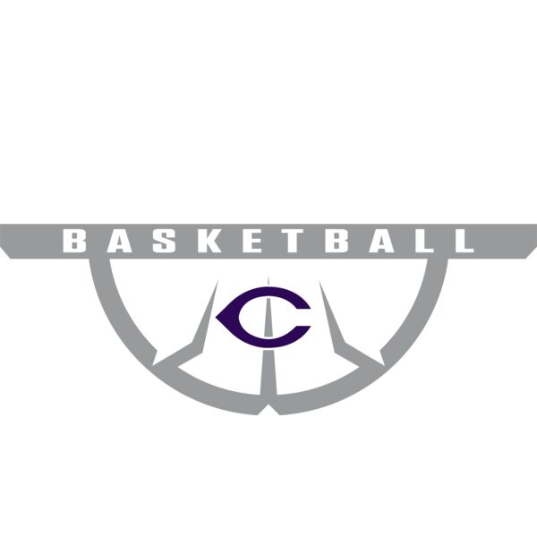 Carlsbad Basketball Half Ball WhiteGrey Thumbnail
