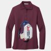 Women's Silk Touch Long Sleeve Polo Thumbnail