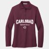 Women's Silk Touch Long Sleeve Polo Thumbnail