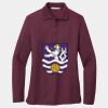 Women's Silk Touch Long Sleeve Polo Thumbnail
