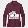 Women's Silk Touch Long Sleeve Polo Thumbnail