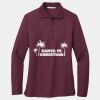 Women's Silk Touch Long Sleeve Polo Thumbnail