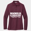 Women's Silk Touch Long Sleeve Polo Thumbnail