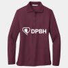 Women's Silk Touch Long Sleeve Polo Thumbnail