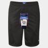 Unisex Polyester Mesh 9" Shorts with Pockets Thumbnail