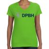 Women's V-Neck Fine Jersey Tee Thumbnail