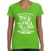 Women's V-Neck Fine Jersey Tee Thumbnail